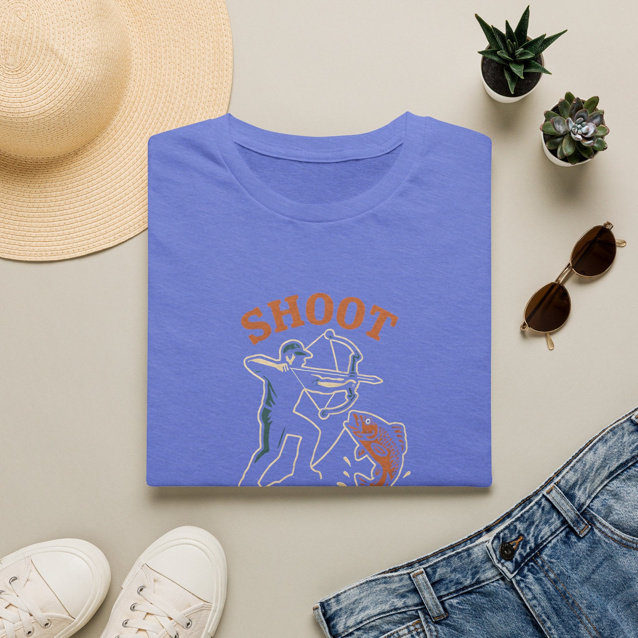 Bow Fishing Action T-Shirt