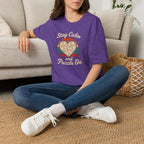 Stay Calm Puzzle On T-Shirt