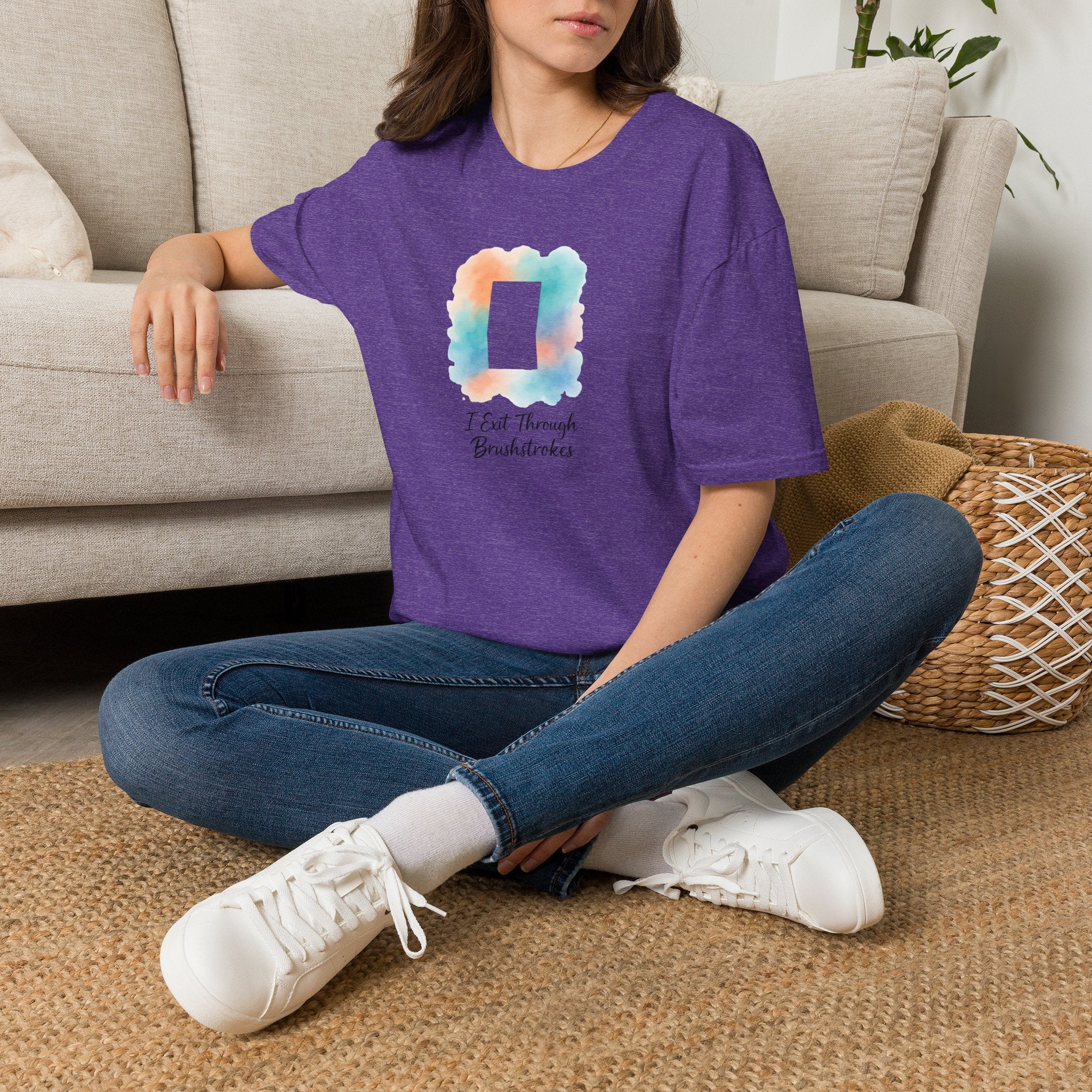 Watercolor Photo Frame T-Shirt