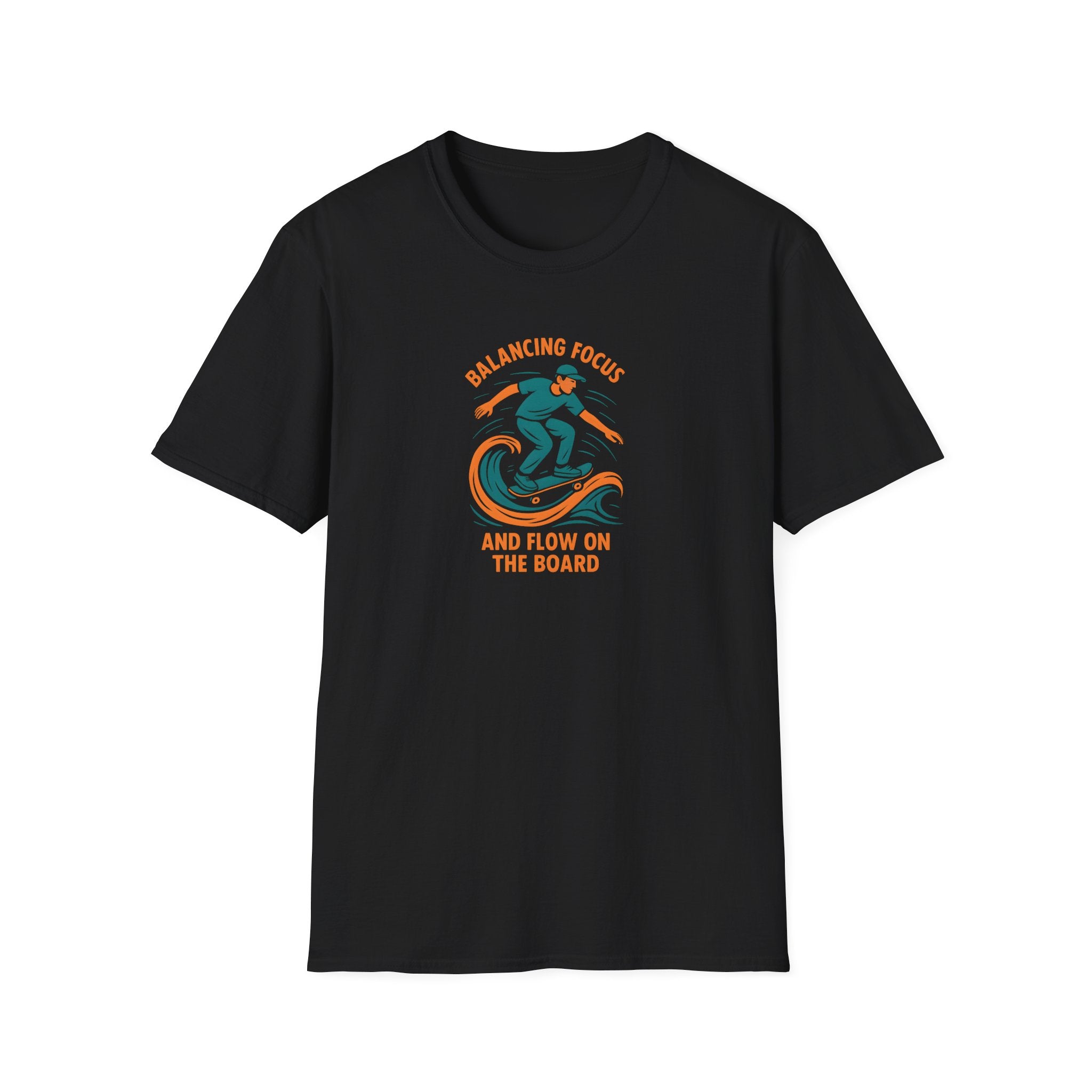 Balancing Focus On Board T-Shirt