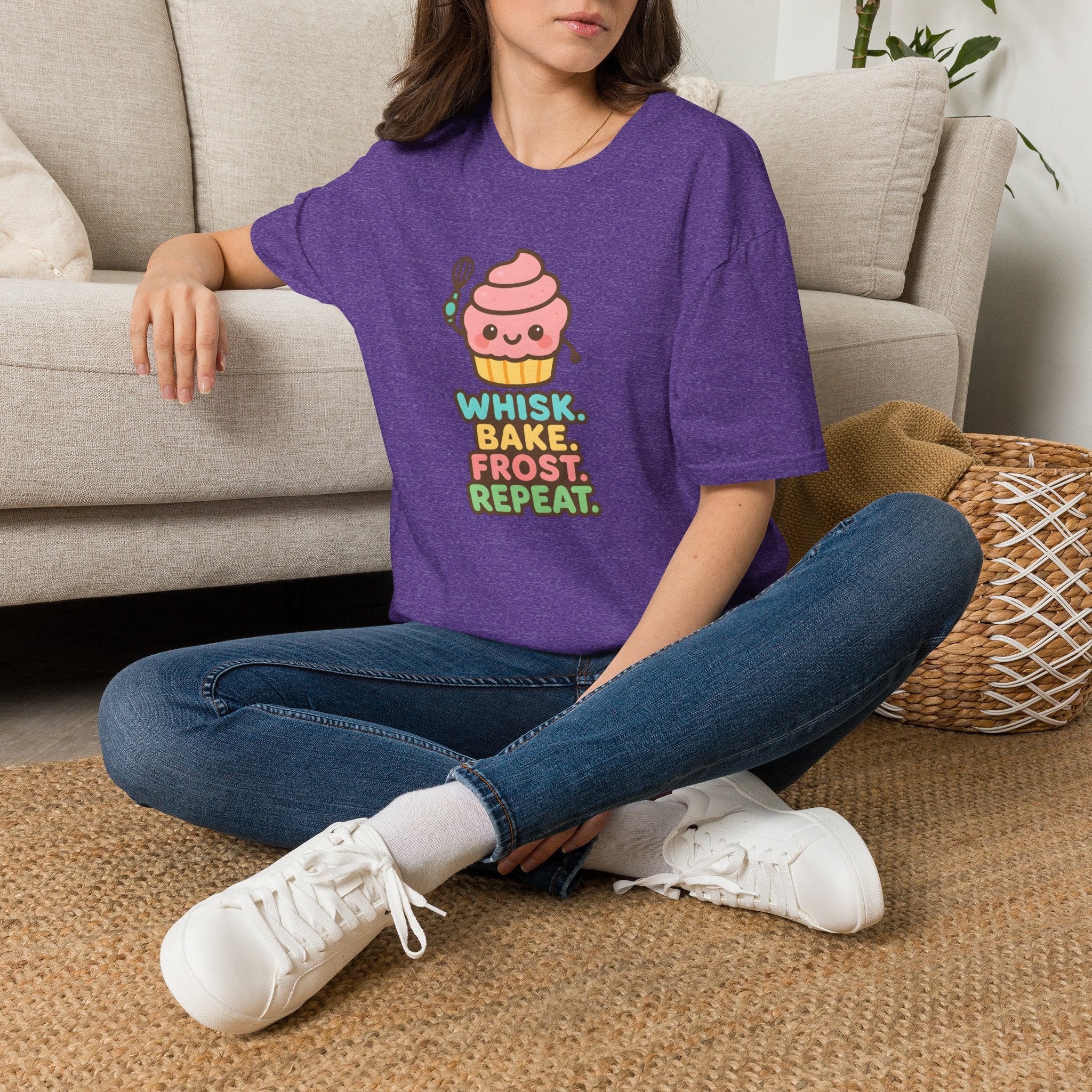 Whisk Bake Frost Repeat T-Shirt