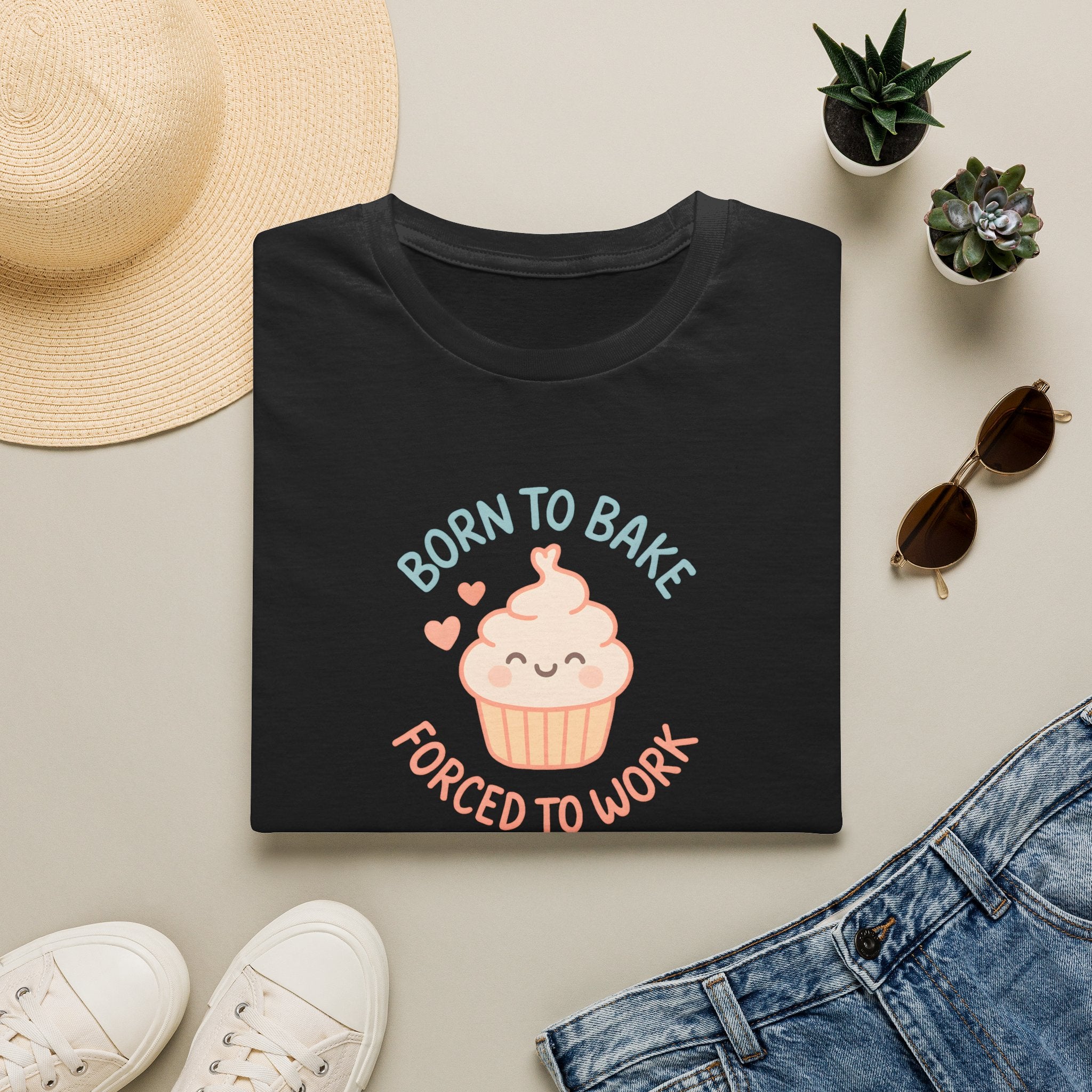 Born to Bake Cupcake T-Shirt