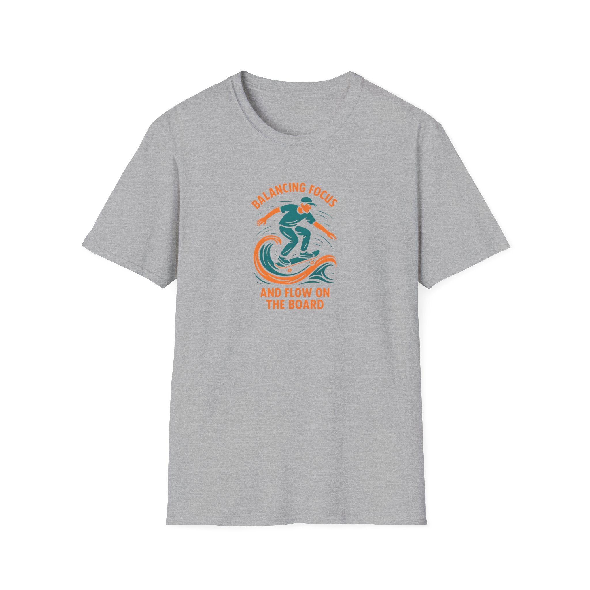 Balancing Focus On Board T-Shirt