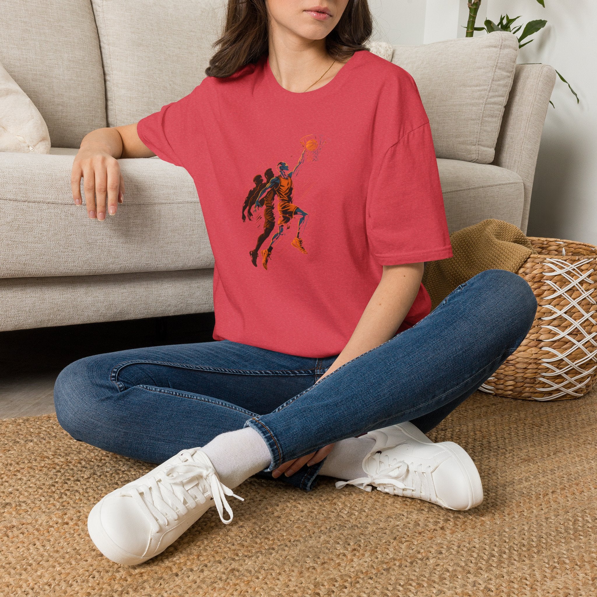 Basketball Dunk Scene T-Shirt