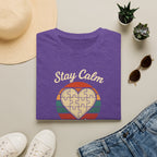 Stay Calm Puzzle On T-Shirt