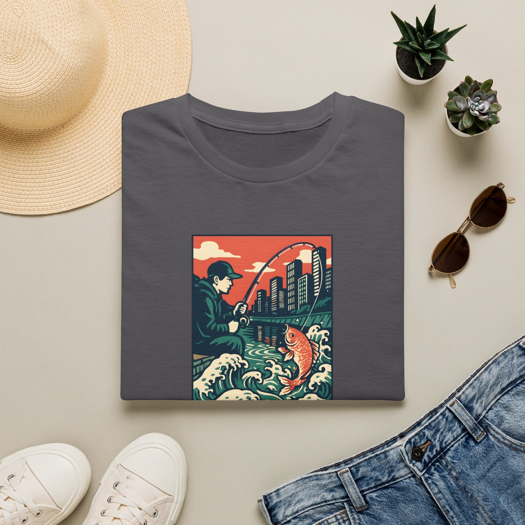 Urban Fishing Adventure T-Shirt