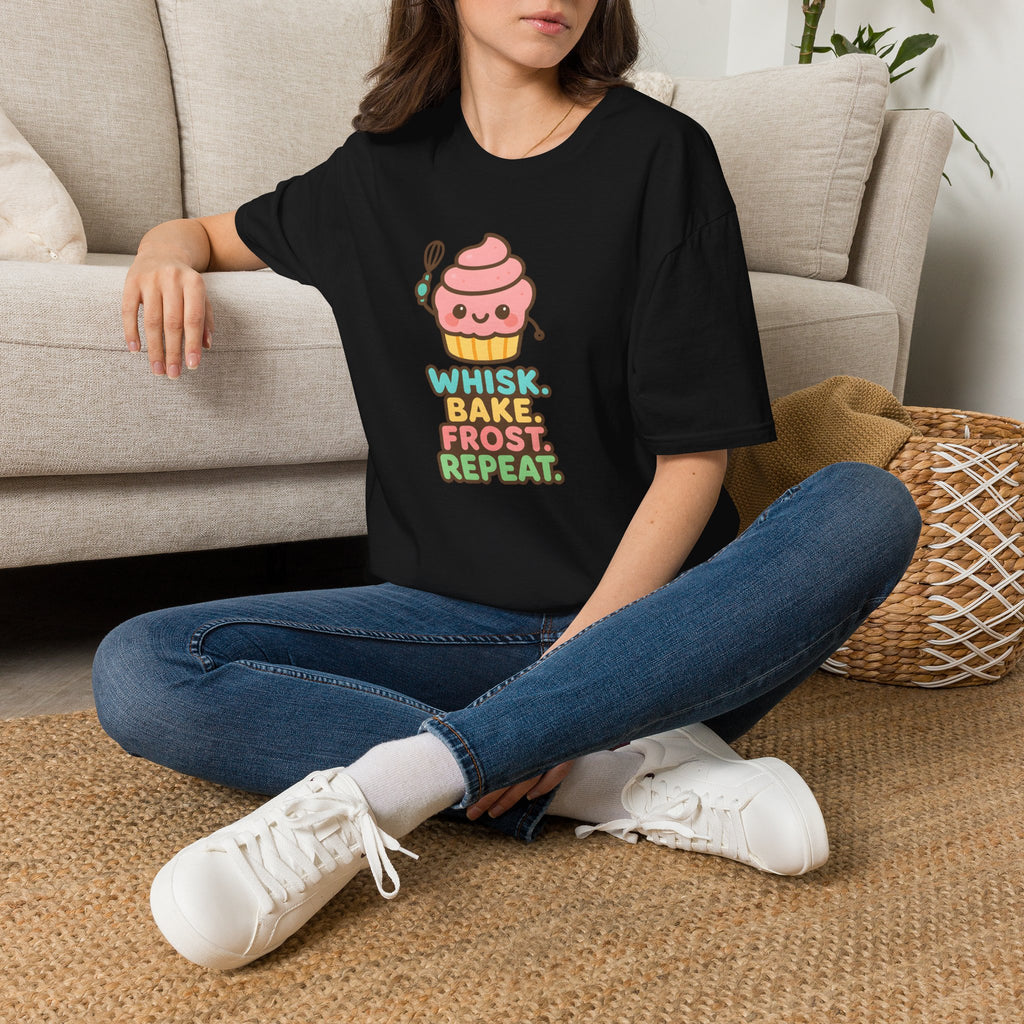 Whisk Bake Frost Repeat T-Shirt