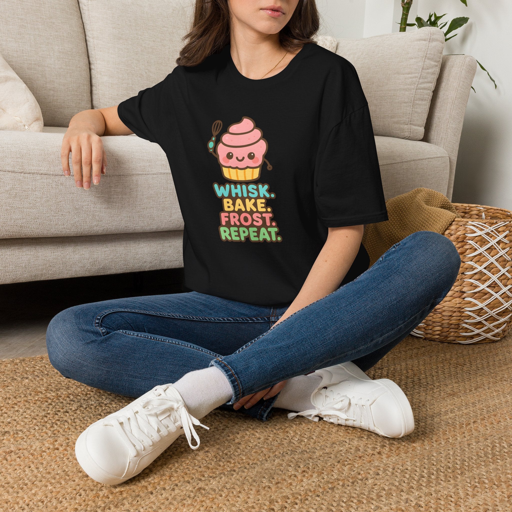 Whisk Bake Frost Repeat T-Shirt
