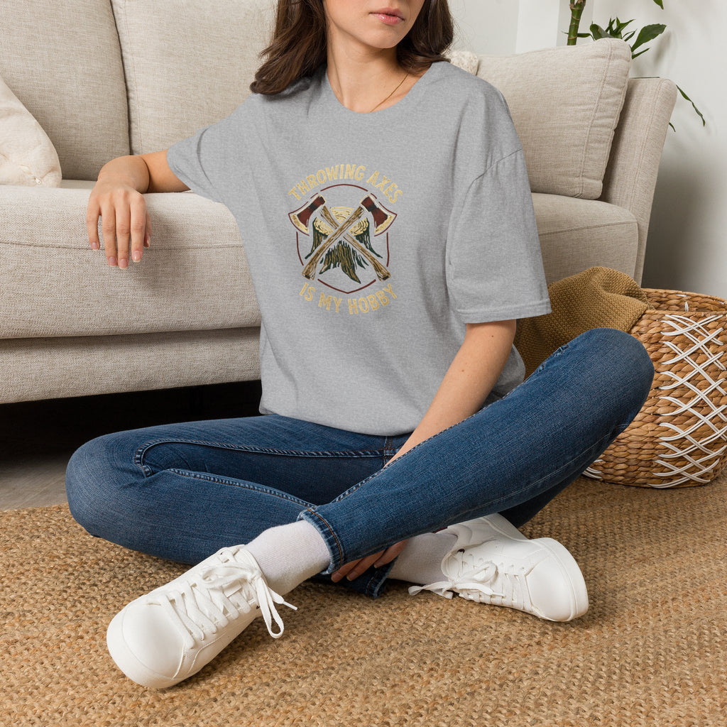 Axes Throwing Hobby T-Shirt