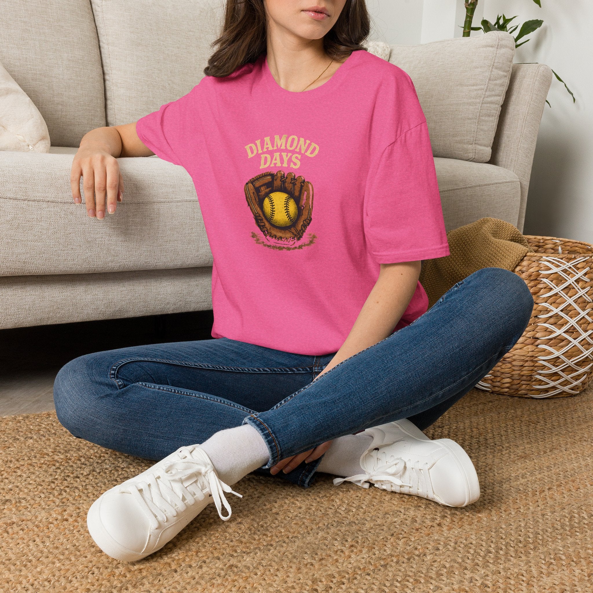 Baseball Glove with Ball T-Shirt