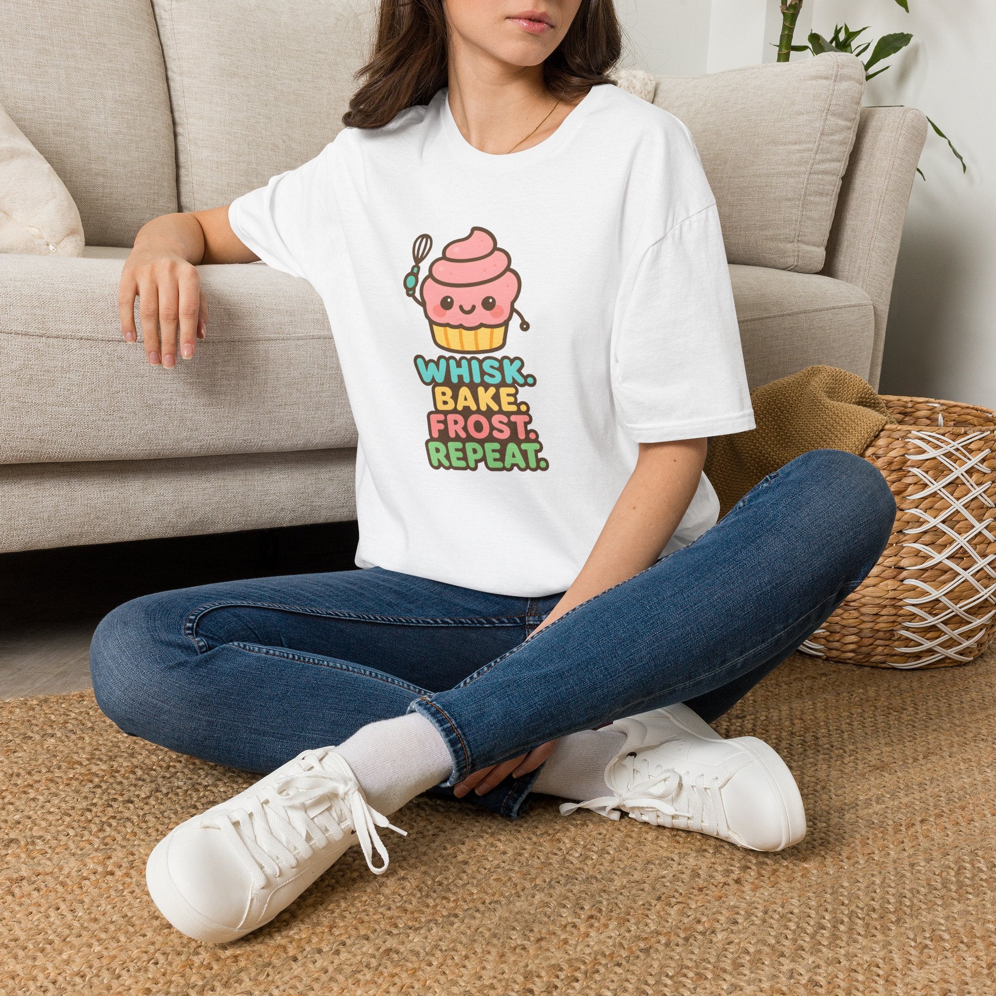 Whisk Bake Frost Repeat T-Shirt