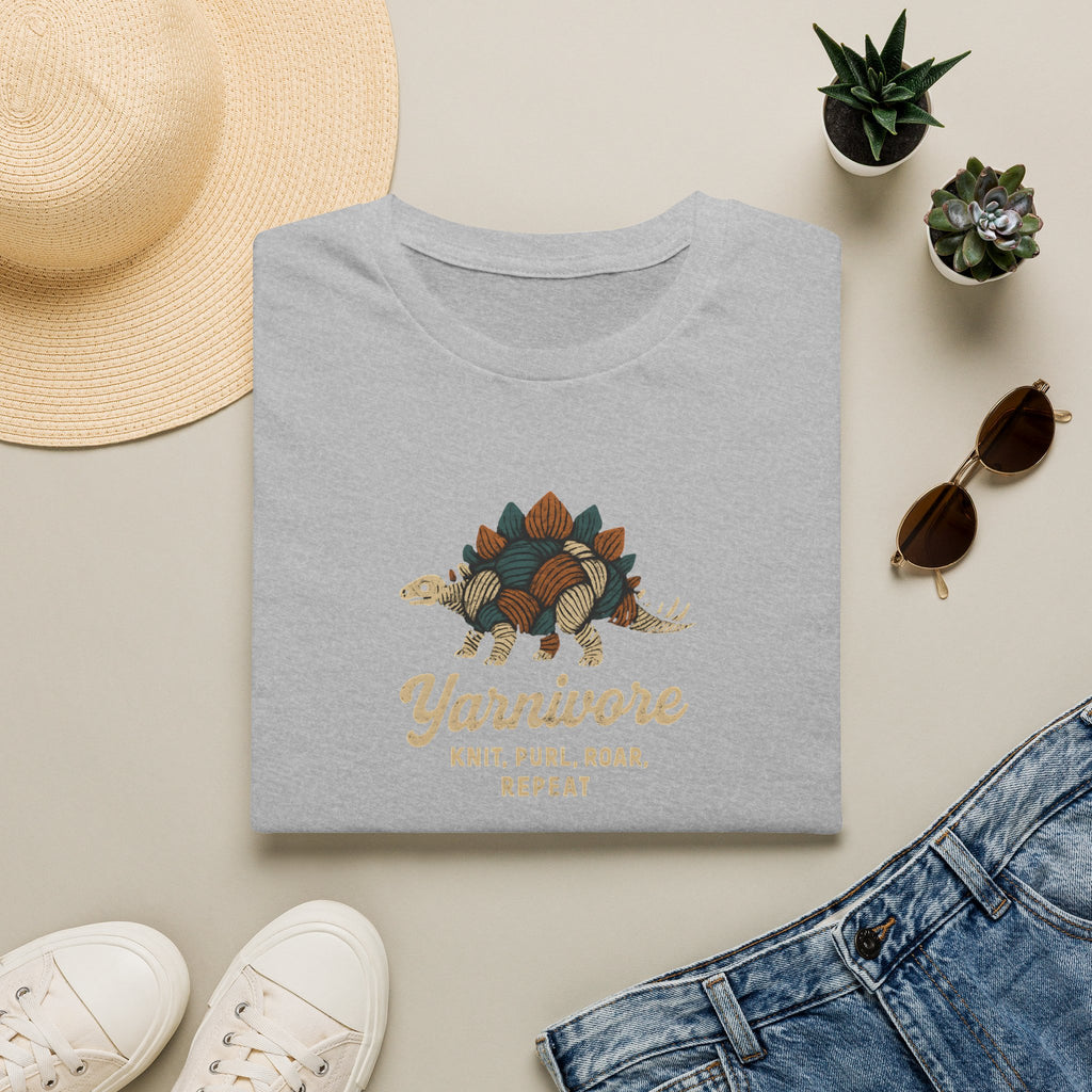 Yarnivore Knit Purl Roar T-Shirt